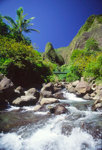 Iao-Valley is a nice place for a wedding on maui