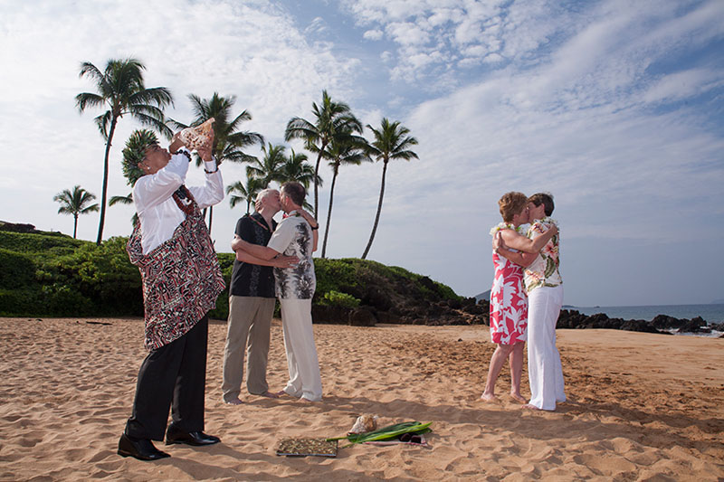 double vow renewal in hawaii